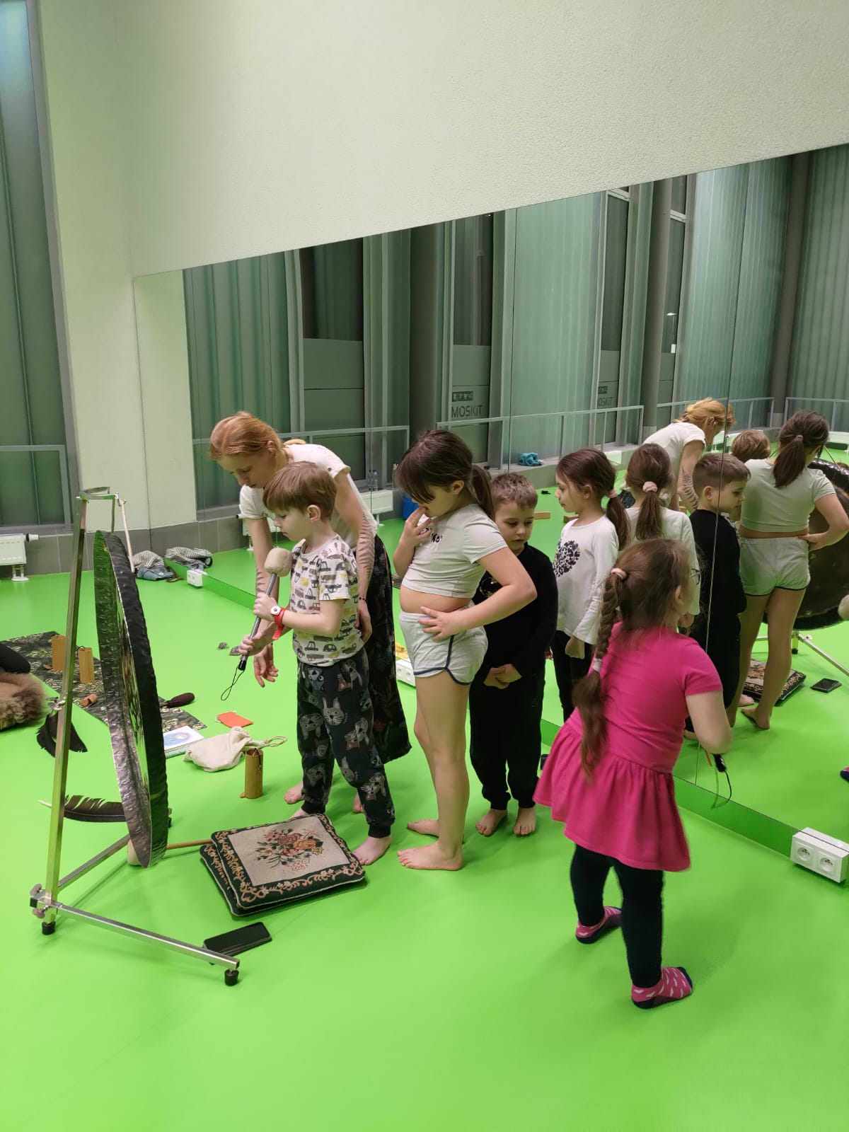Uczestnicy Zajęć Joga KIDS