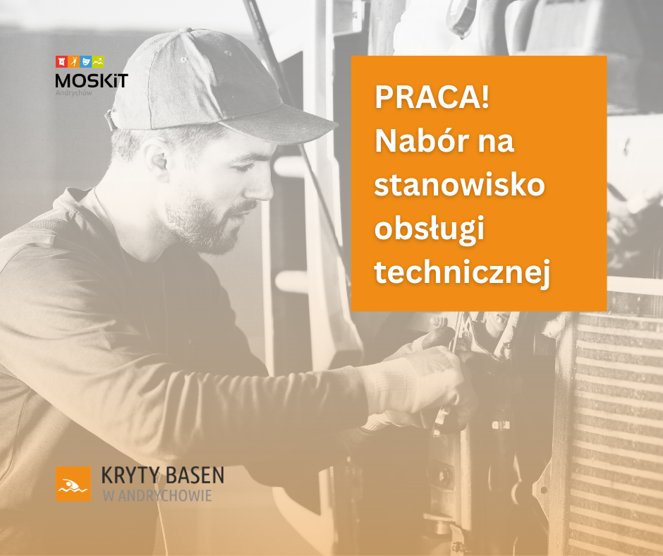 PRACA Poszukujemy pracownika obsługi technicznej