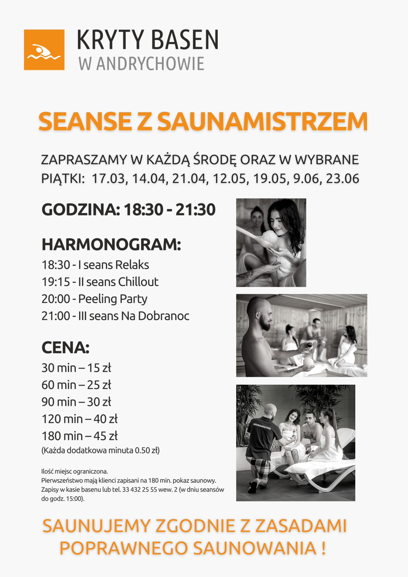 SAUNOWANIE DO CZERWCA PLAKAT