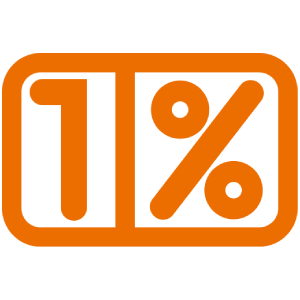 logo 1 procent