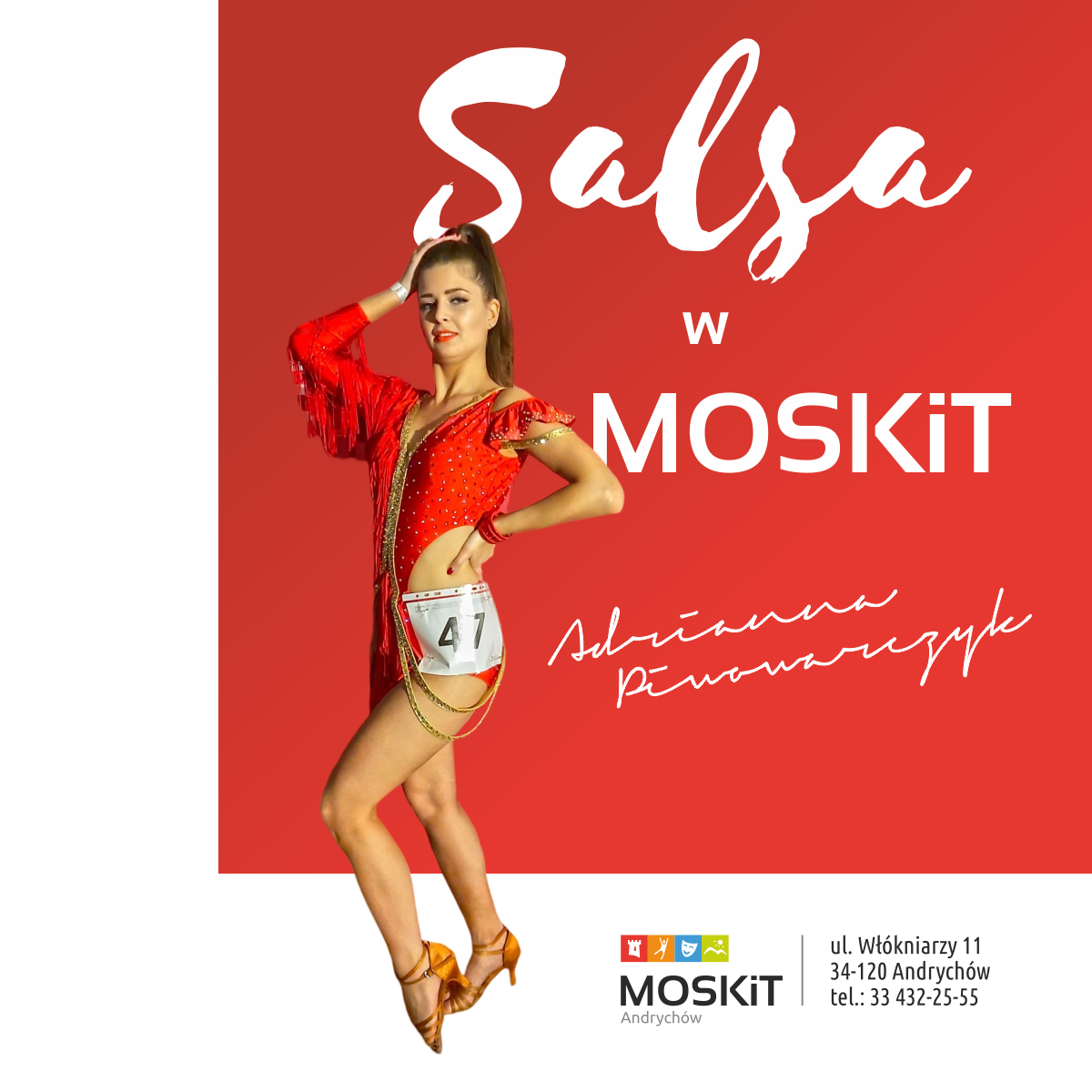 Baner plakat salsa