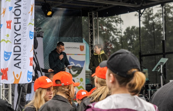 Uczestnicy Biegu po serce Zbója