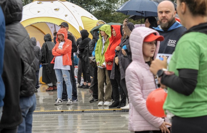 Uczestnicy Biegu po serce Zbója