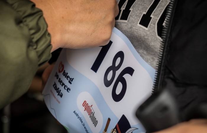 Uczestnicy Biegu po serce Zbója