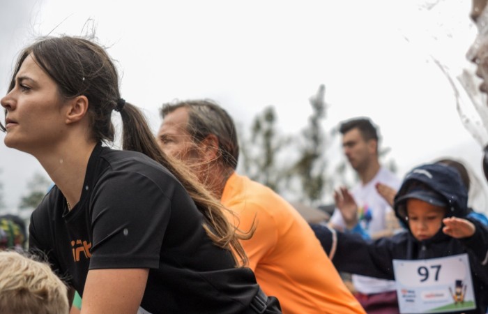 Uczestnicy Biegu po serce Zbója