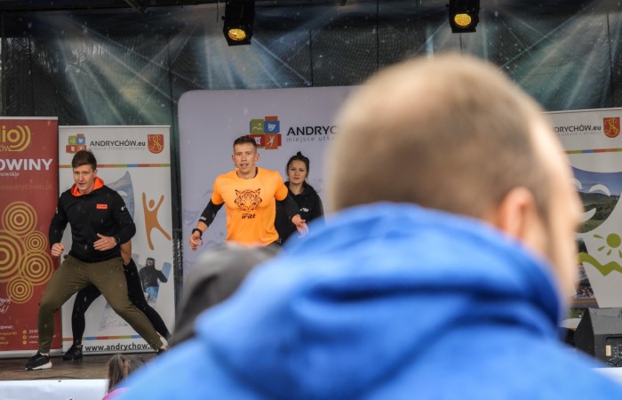 Uczestnicy Biegu po serce Zbója