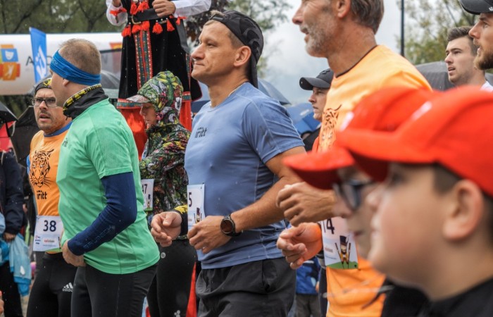 Uczestnicy Biegu po serce Zbója