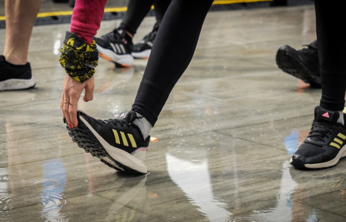 Uczestnicy Biegu po serce Zbója