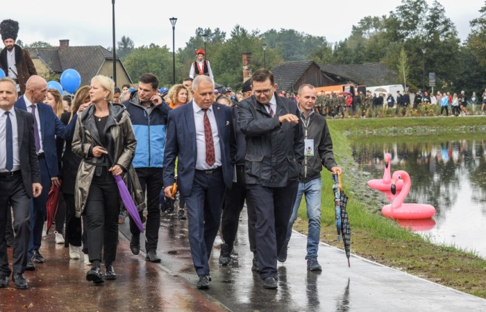 Uczestnicy Biegu po serce Zbója