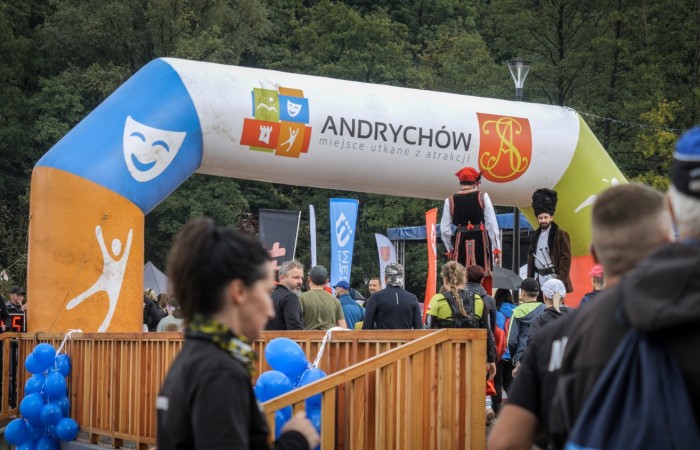 Uczestnicy Biegu po serce Zbója