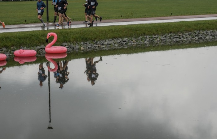 Uczestnicy Biegu po serce Zbója