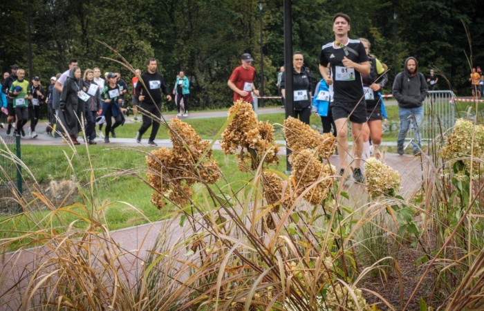 Uczestnicy Biegu po serce Zbója