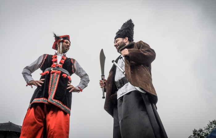 Uczestnicy Biegu po serce Zbója